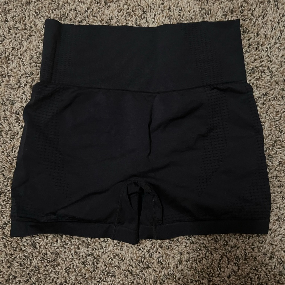 Black gym shorts
